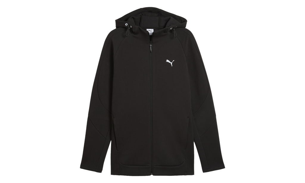EVOSTRIPE Full-Zip Hoodie "PUMA Black" 684613 01