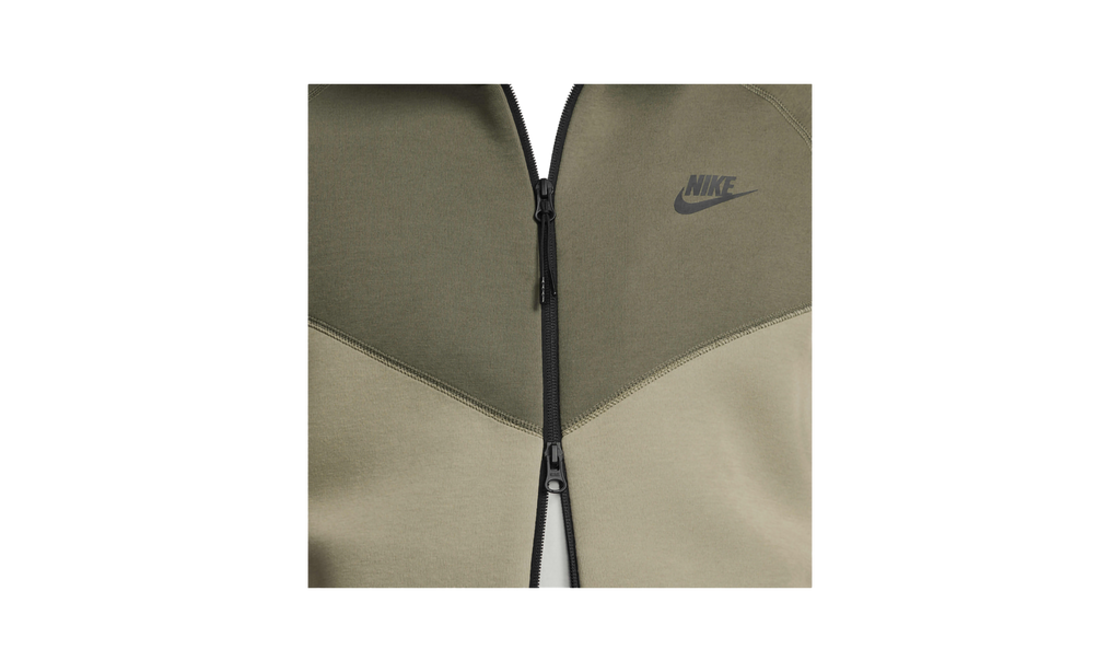 Sportswear Tech Fleece Windrunner Full-zip Hoodie "Neutral Olive/Medium Olive/Black" FB7921 276
