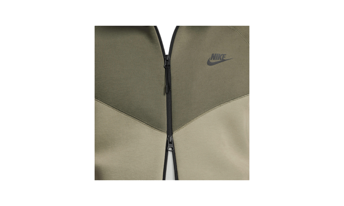 Sportswear Tech Fleece Windrunner Full-zip Hoodie "Neutral Olive/Medium Olive/Black" FB7921 276