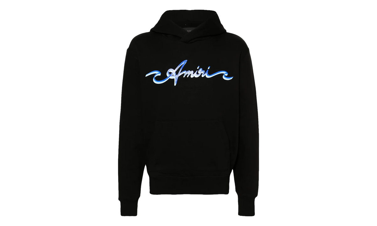 Wave Logo Hoodie "Black" AMJYHD1043 001