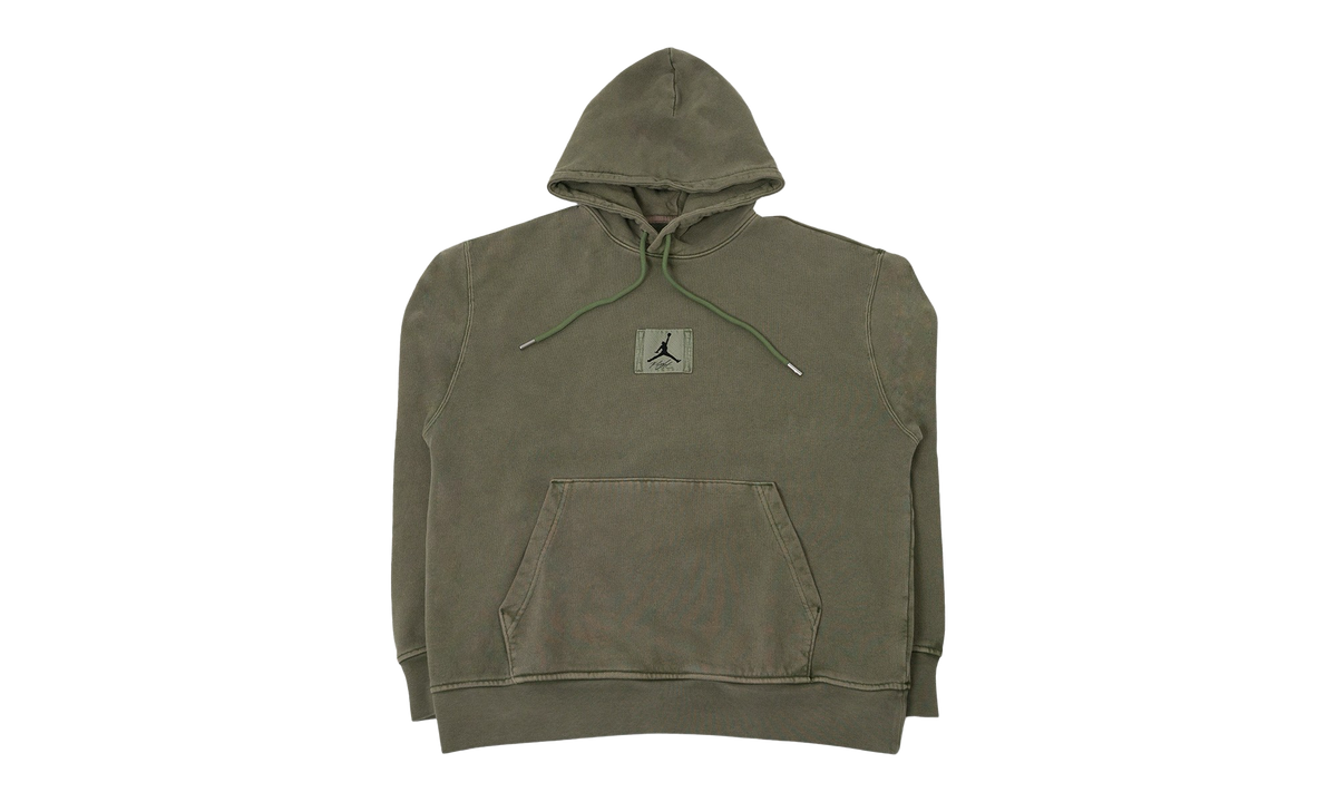 Air Jordan Statement Fleece Washed Pullover Hoodie "Light Olive'" FB7290 340