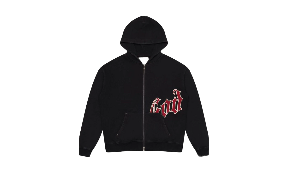 OG Logo V2 Hoodie "Black / Red" VC4GHUXV