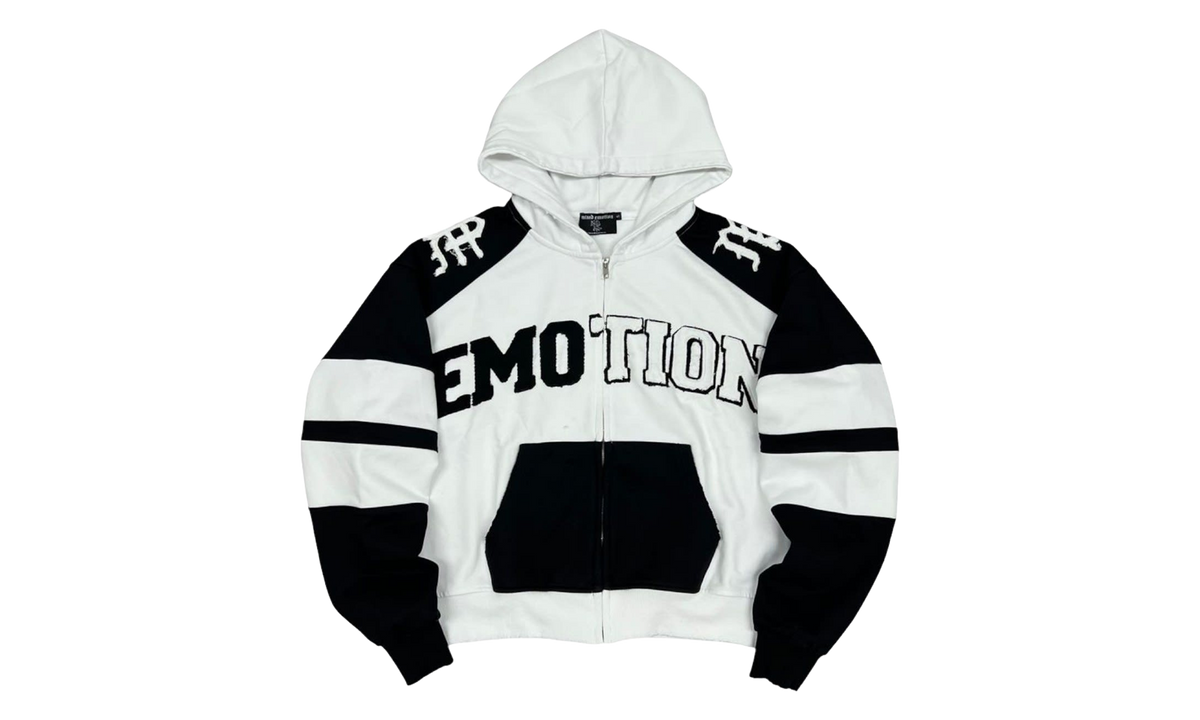 Varsity Hoodie "White / Black" MIXE097