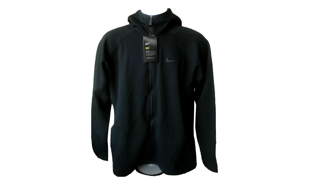 Dri-fit Showtime Basketball Full Zip Hoodie "Obsidian / Black / Black" AT3224 451