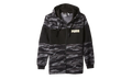 Camo Fullzip Fleece Hoodie "Black" 855054 01