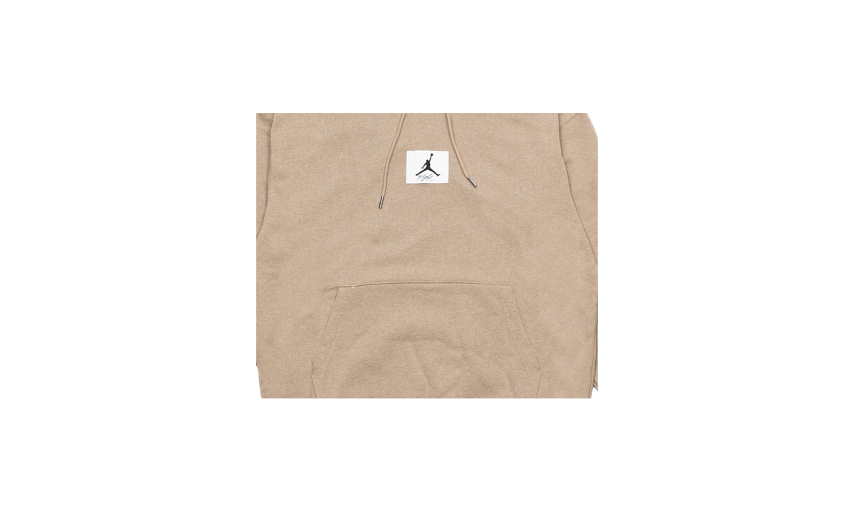 Jordan Flight Fleece Pullover Hoodie "Hemp / Heather" DQ7338 201
