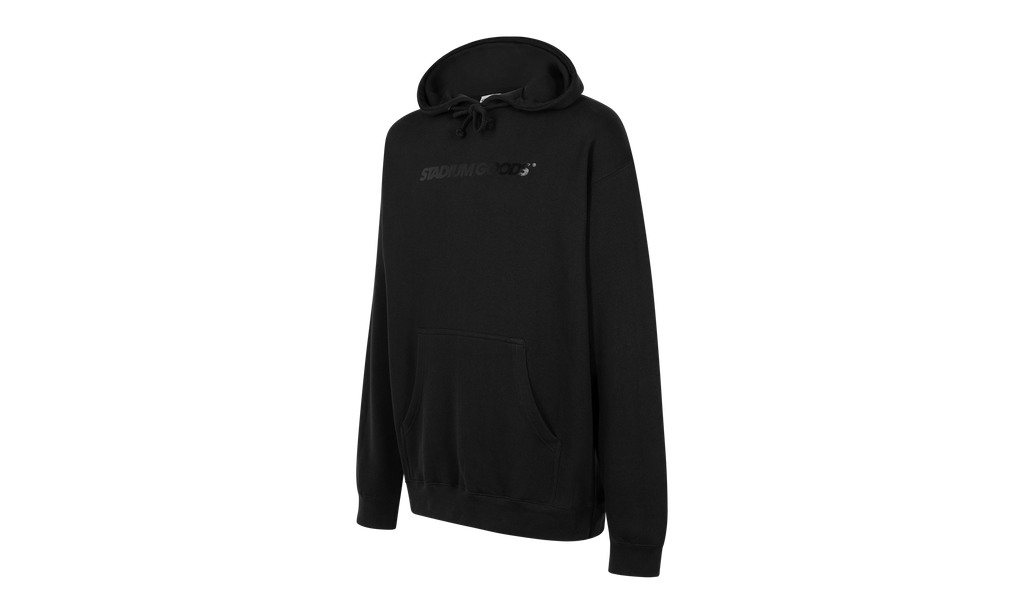 Horizontal Logo Hoodie "BLACK/BLACK" SGS0549