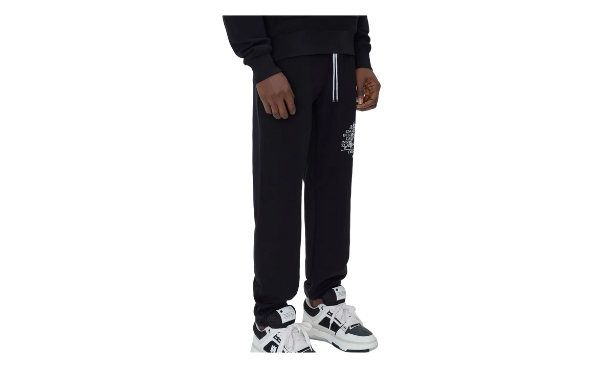 Precious Memories Sweatpants "Black" SS23MJG014 001