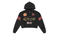 Speedway Zip Hoodie "Black" GS075