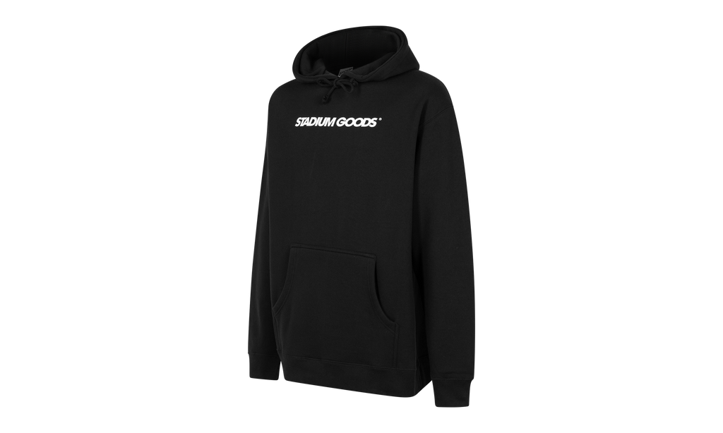 Horizontal Logo Hoodie "Black" SGS0548
