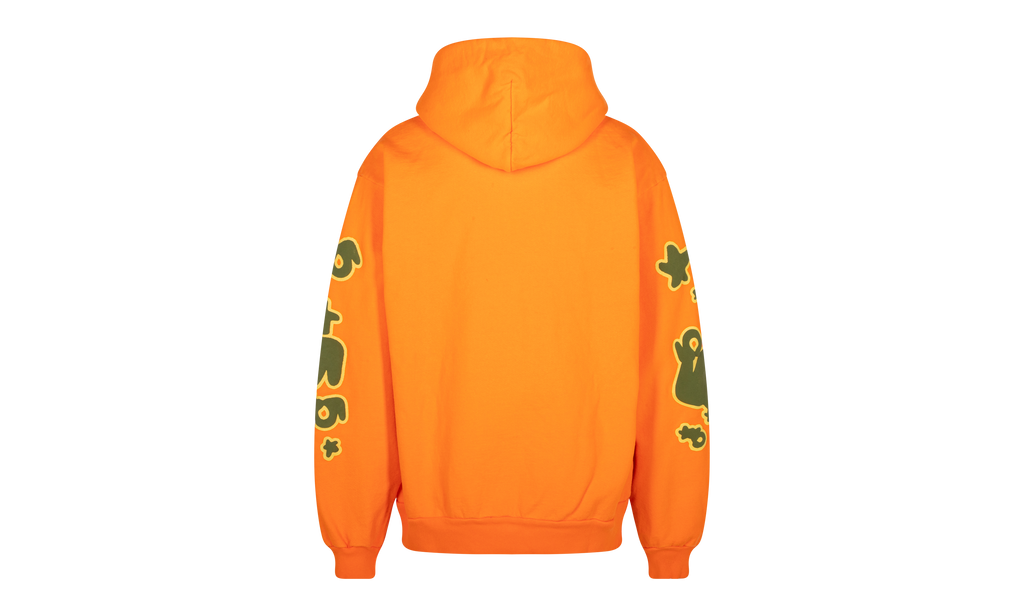SP5DER BELUGA ORANGE GREEN HOODIE "Orange, Green" SP5_BEL_ORAHD