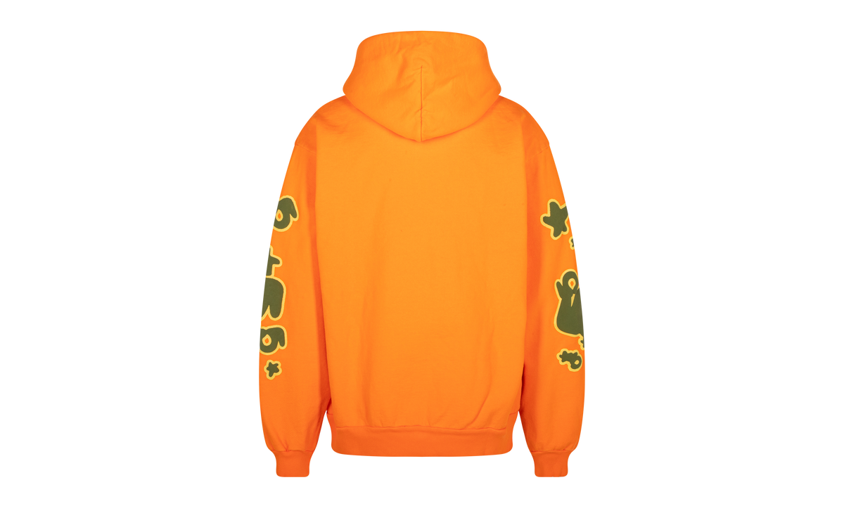SP5DER BELUGA ORANGE GREEN HOODIE "Orange, Green" SP5_BEL_ORAHD