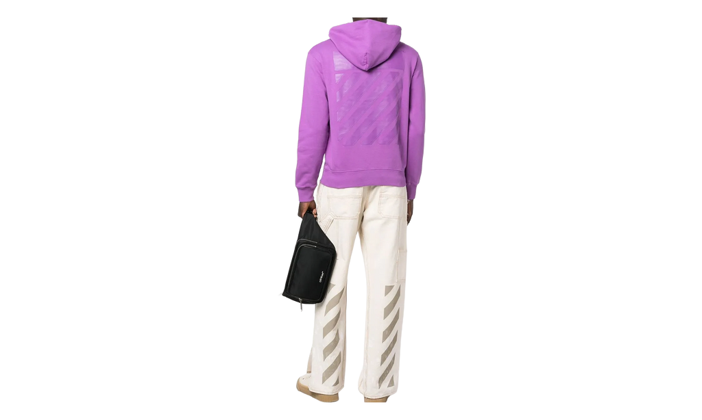 Caravaggio Over Hoodie "Purple" OMBB097S23FLE0013636