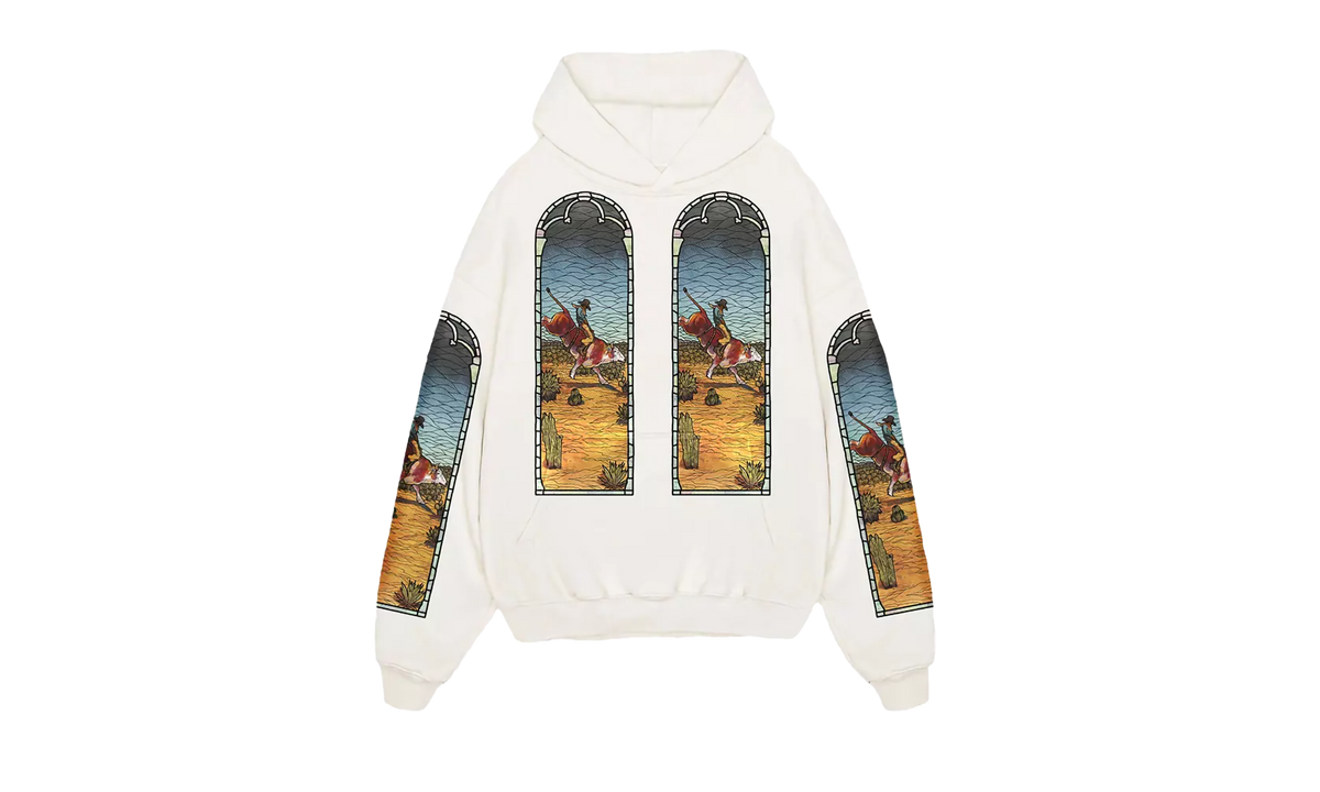 X EST Gee Stained Glass Hoodie "WHITE" WDSG627