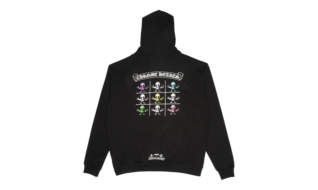 Foti Tic Tac Toe Zip Up Hoodie "Black" CHRM0059