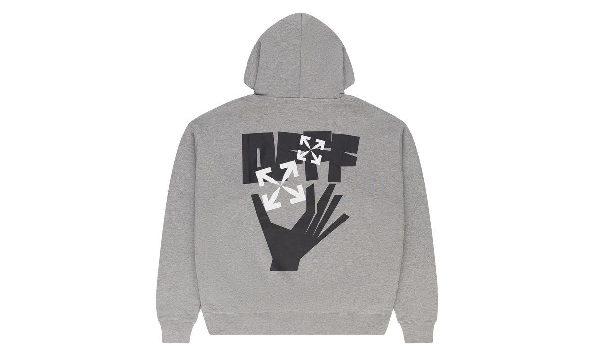 Hand Arrow Hoodie "Heather Grey" 44OWOS26K080 030