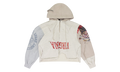 Upside Down Zip Hoodie "Ivory" PI00019