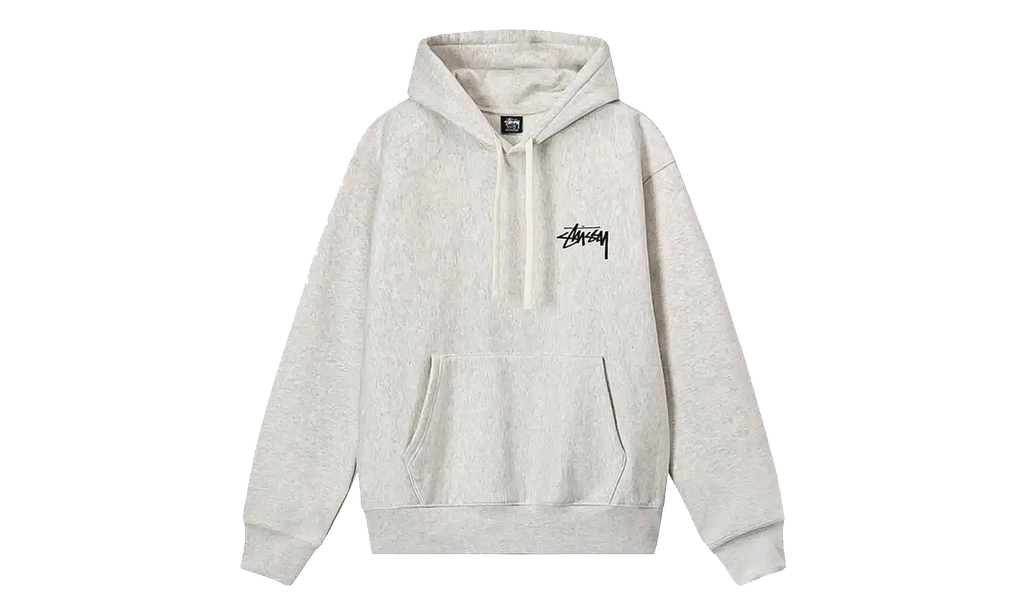 8 Ball Fade Hoodie "Ash Heather" STUS445