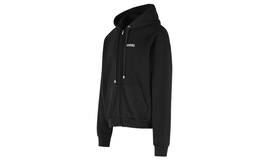 Relaxed Zip-Up Hoodie "Black" AM326JR022 0002