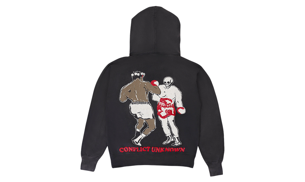 Denim Tears Struggle Hoodie "Black" SM YS8 0000 C03