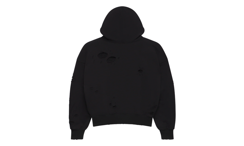 DSTRY DBL Layer Logo Hoodie "Black" LST 21 22589 BLK