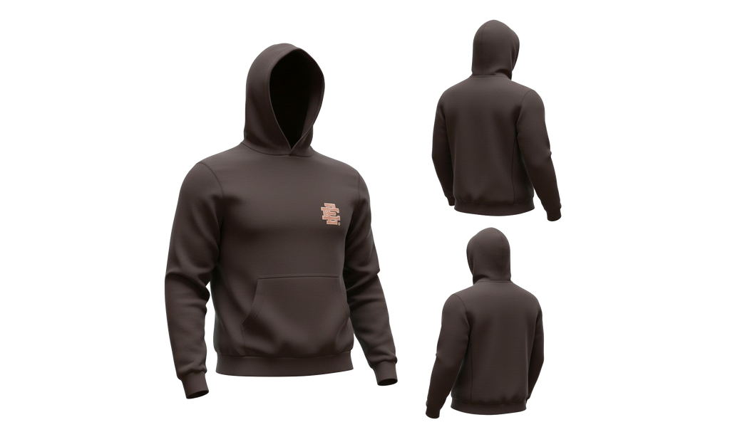 EE Basic Hoodie "Brown/ Pink" EE664