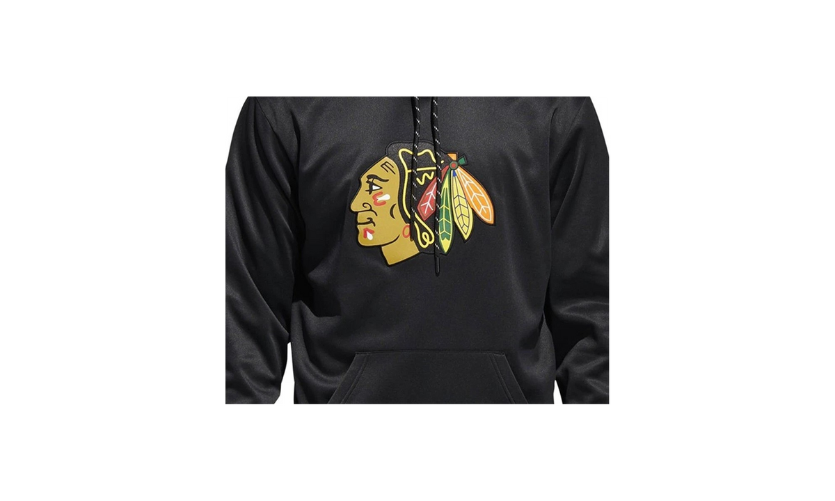 NHL Chicago Blackhawks Pullover Hoodie "Black" DN2546