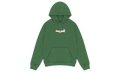 Cotton Floral Logo Hoodie "Green" DT220