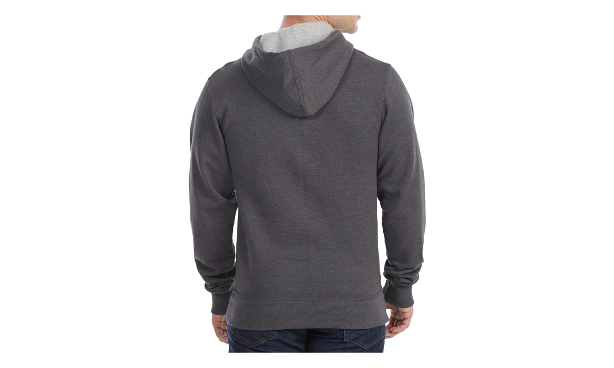 Powerblend Fleece Script Logo Hoodie "Charcoal" GF89H Y0679400C