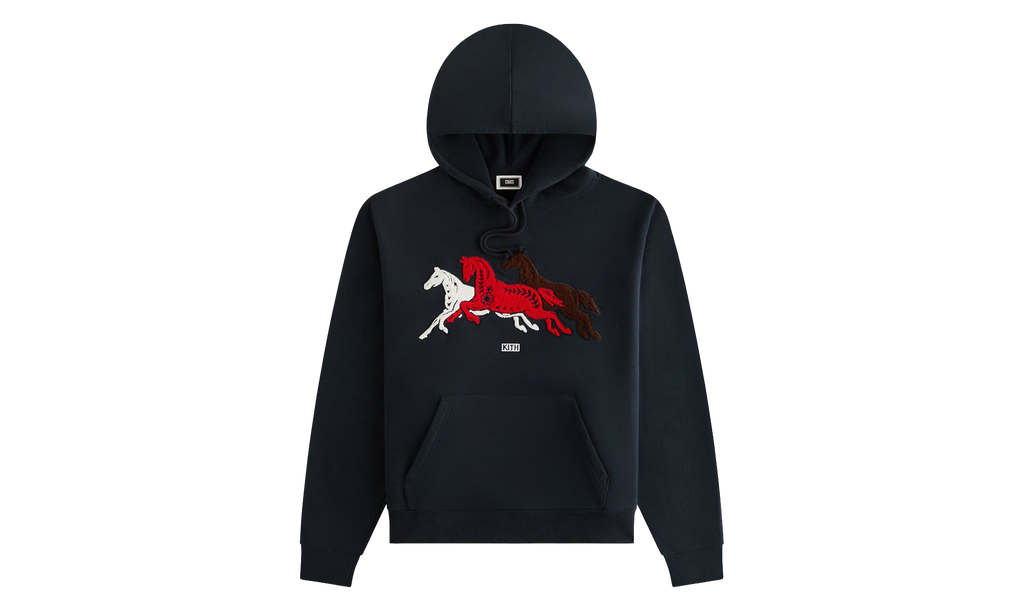 Kith Treats Stallion Nelson Hoodie "Black" kht030225 001