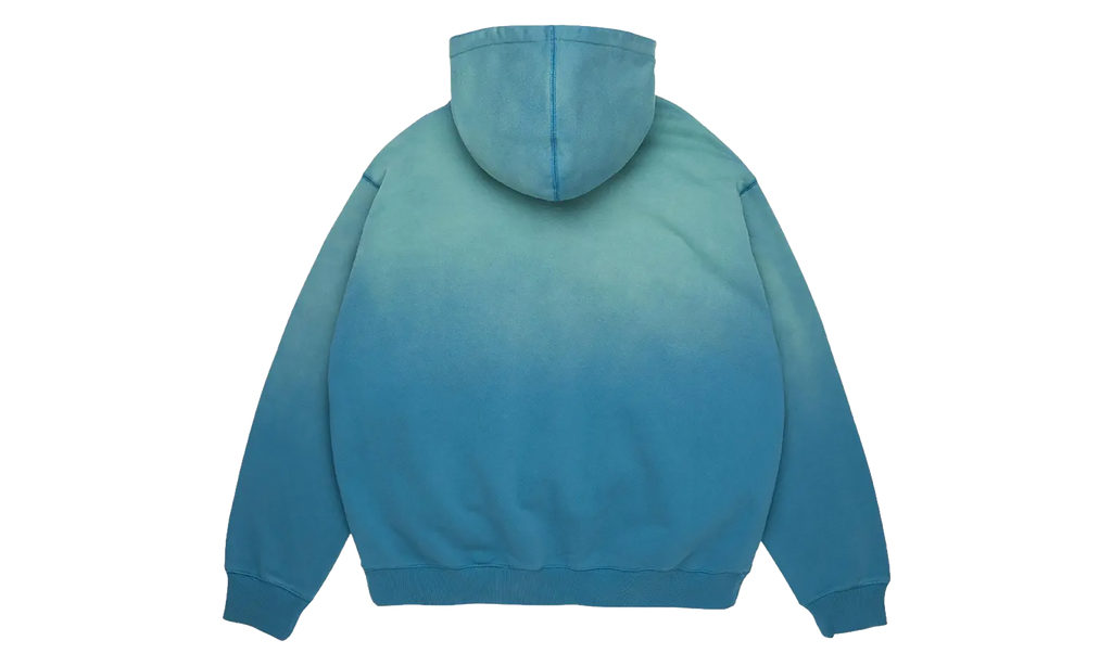 Peace Wreath Knockout Zip Hoodie "Blue" DT864