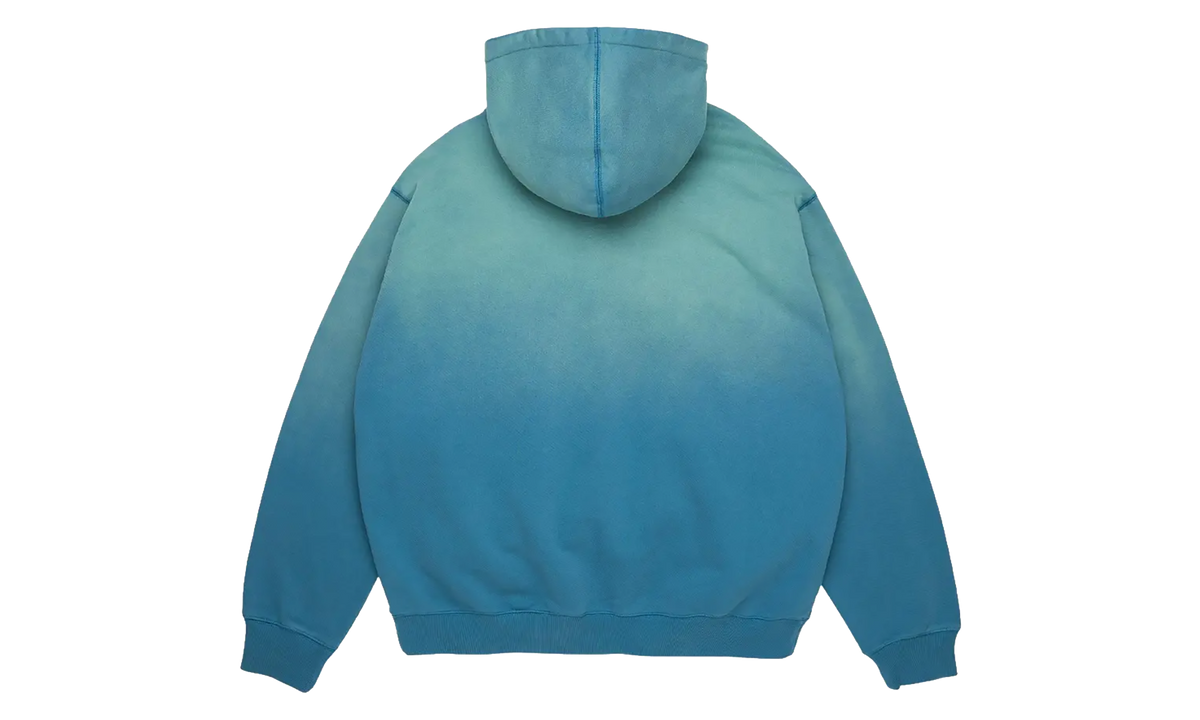 Peace Wreath Knockout Zip Hoodie "Blue" DT864
