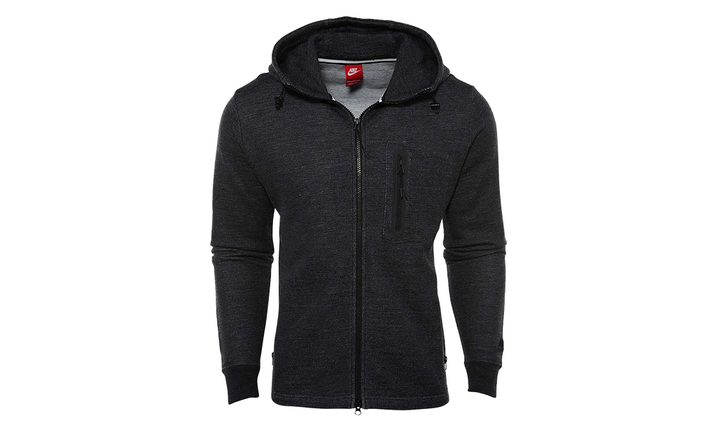 Ceremony Full Zip Hoodie "Black Heather" 545983 032