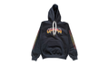 Ski Club Logo Hoodie "Black & Multicolor" M-AW25-JTP-292-01-EX-SKI