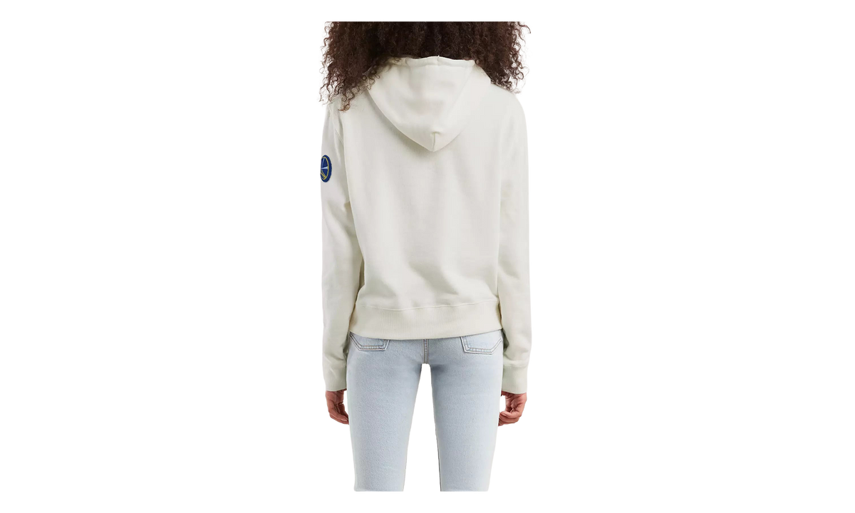 NBA Golden State Warriors Pullover Hoodie WMNS "White" 16LBWKL009GSW BRWH