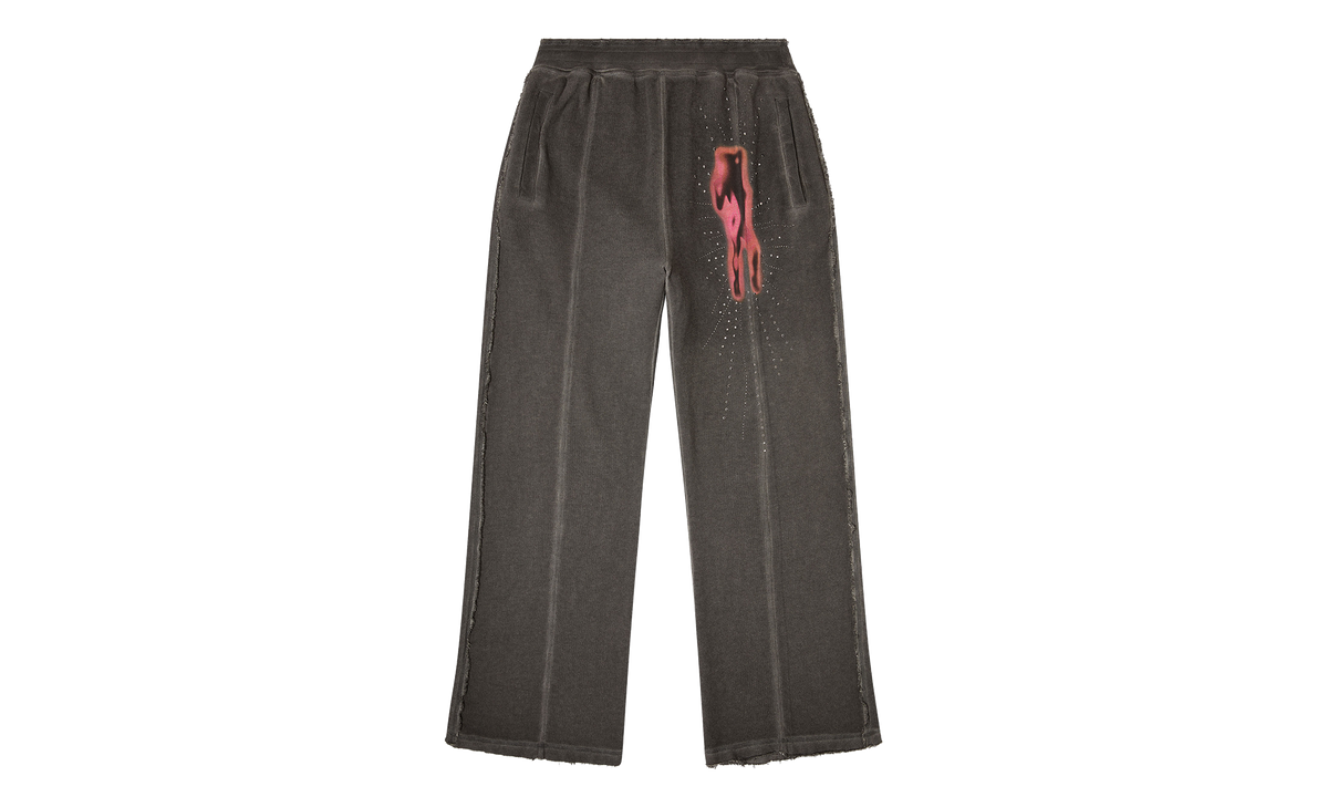 Treated Cotton Fleece Sweatpants "Grey" A199580DCCD9CBA