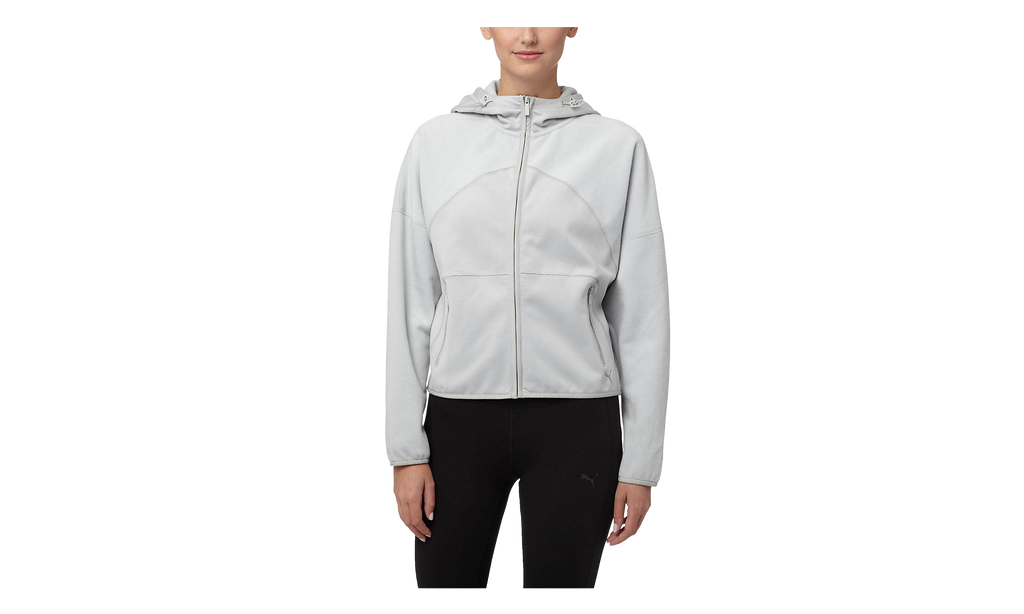 Yogini Warm Full Zip Hoodie WMNS "Grey" 514576 03