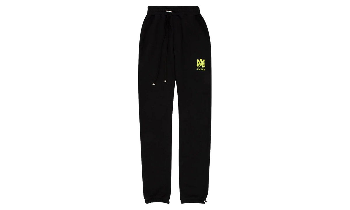 MA Logo Sweatpants "Black & Lime" PF22MJP037 763