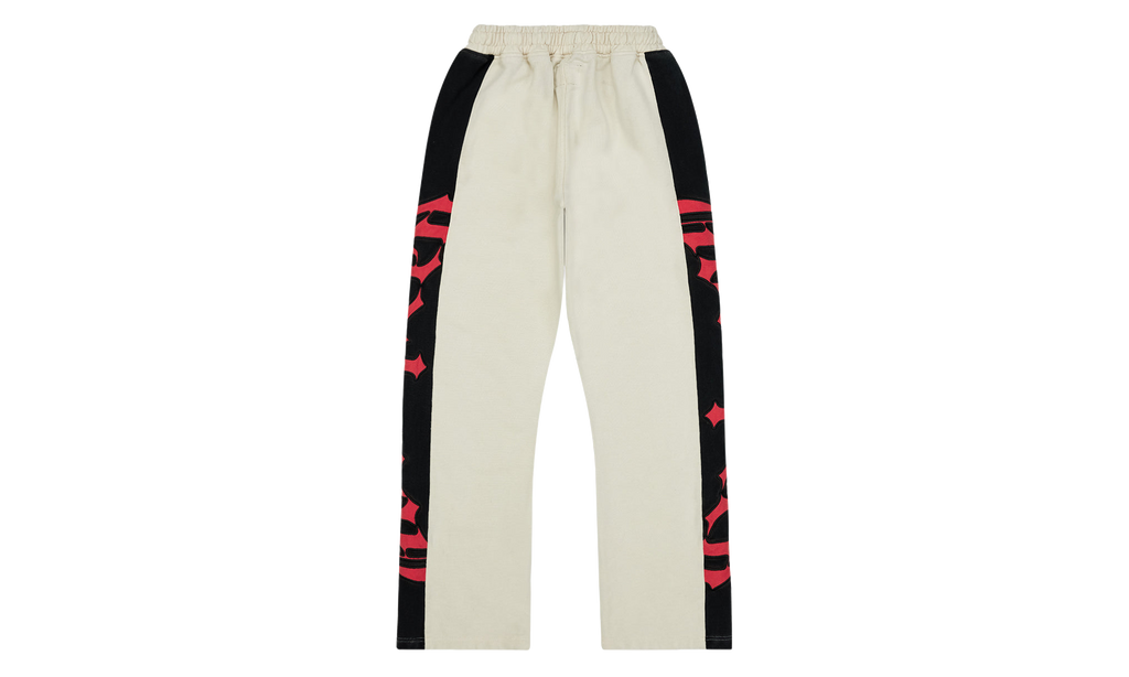 Courtside Sweatpants "Bone / Black / Red" GS070