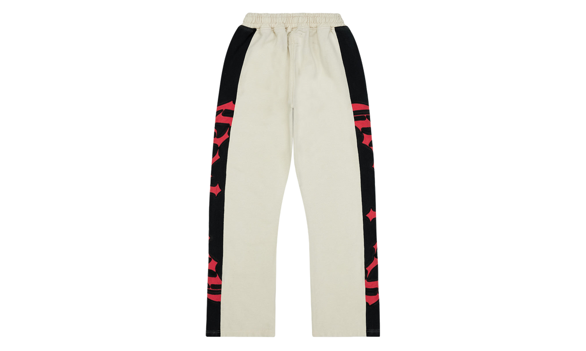 Courtside Sweatpants "Bone / Black / Red" GS070