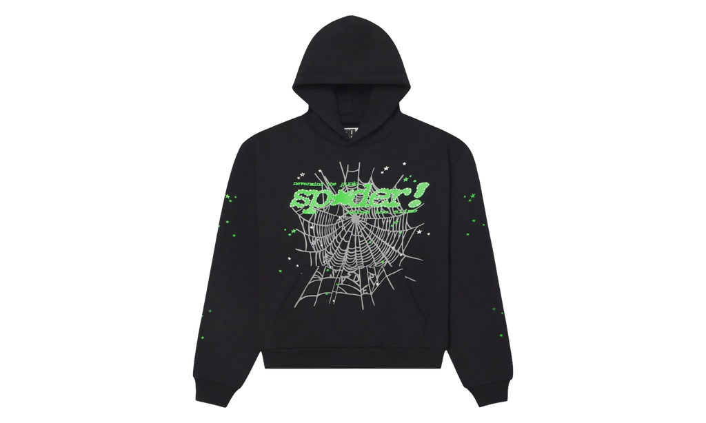 Punk V2 Hoodie "Onyx / Green" SP5der667