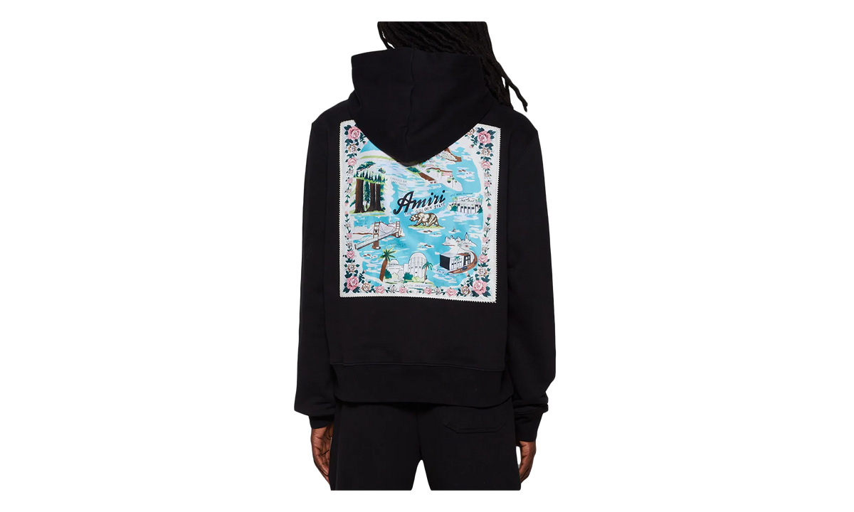California Hawaiian Logo Hoodie "Black" SS23MJG011 001