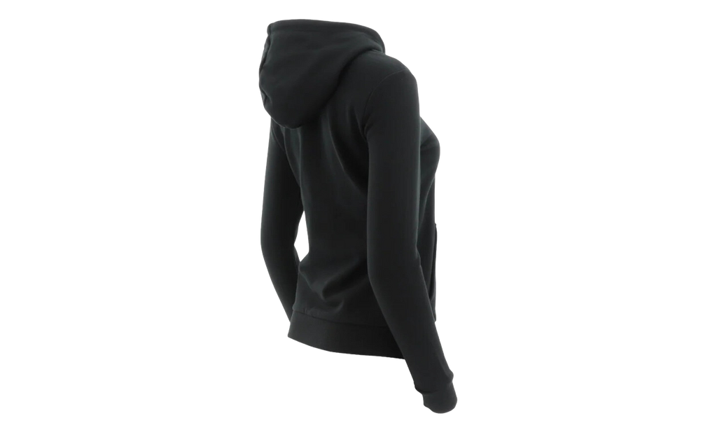 Essentials Logo Fleece Hoodie WMNS "Puma Black Red Yellow" 846860 51
