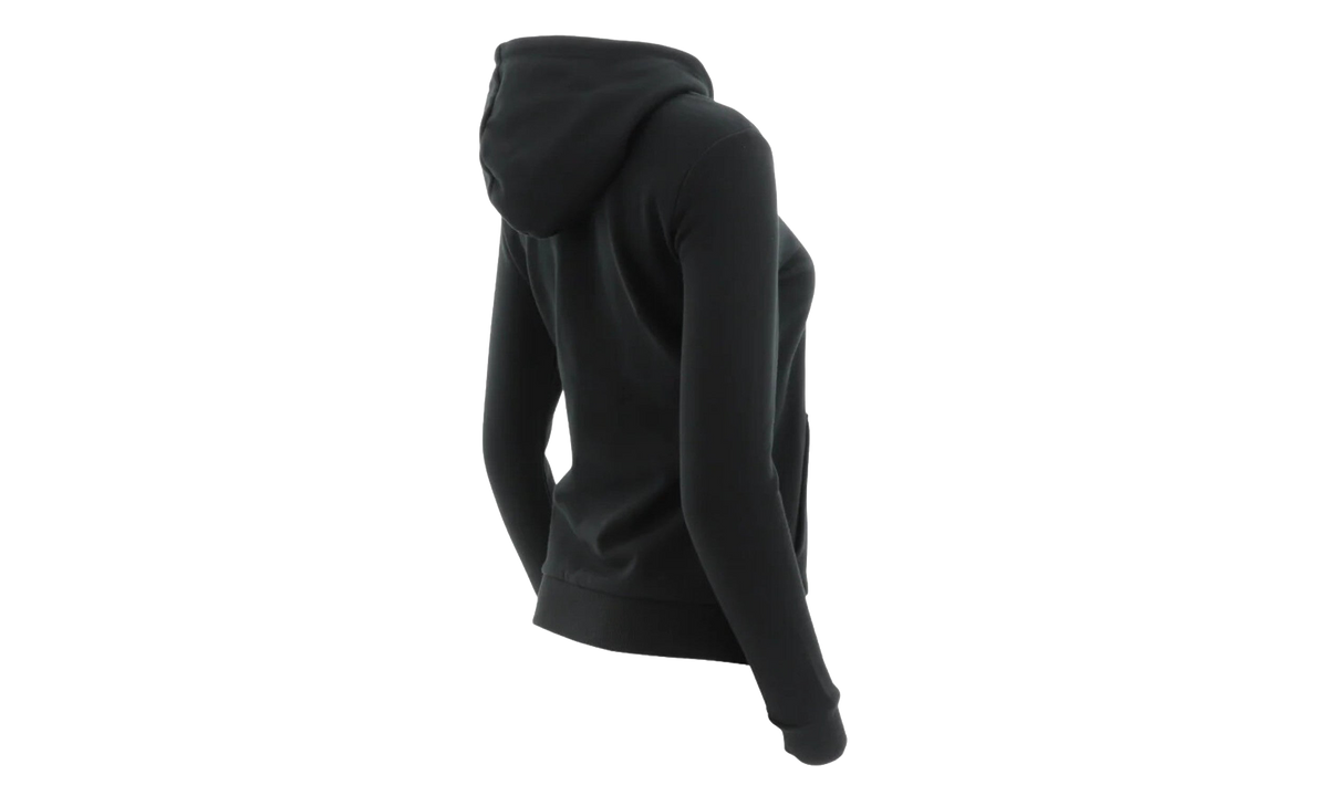 Essentials Logo Fleece Hoodie WMNS "Puma Black Red Yellow" 846860 51