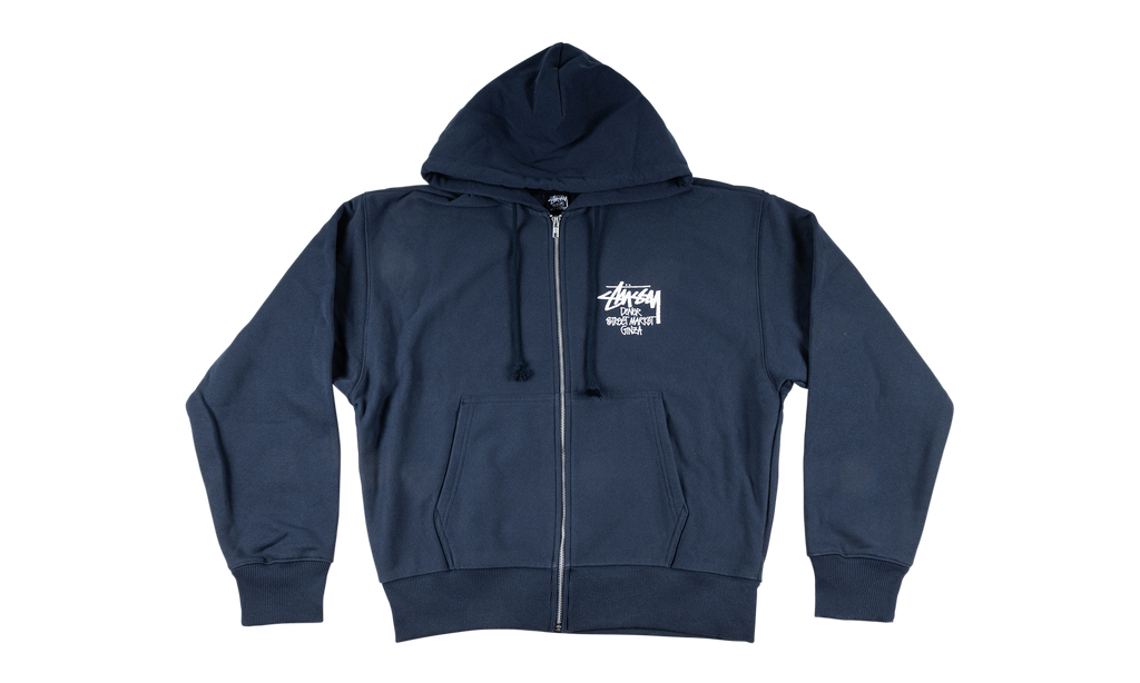 Ginza Zip hoodie "Dover Street Market - Navy" STUS430