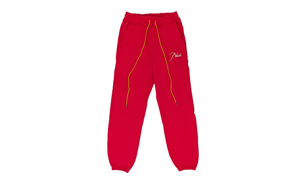 Terry Sweatpants "Red" 7600000182831