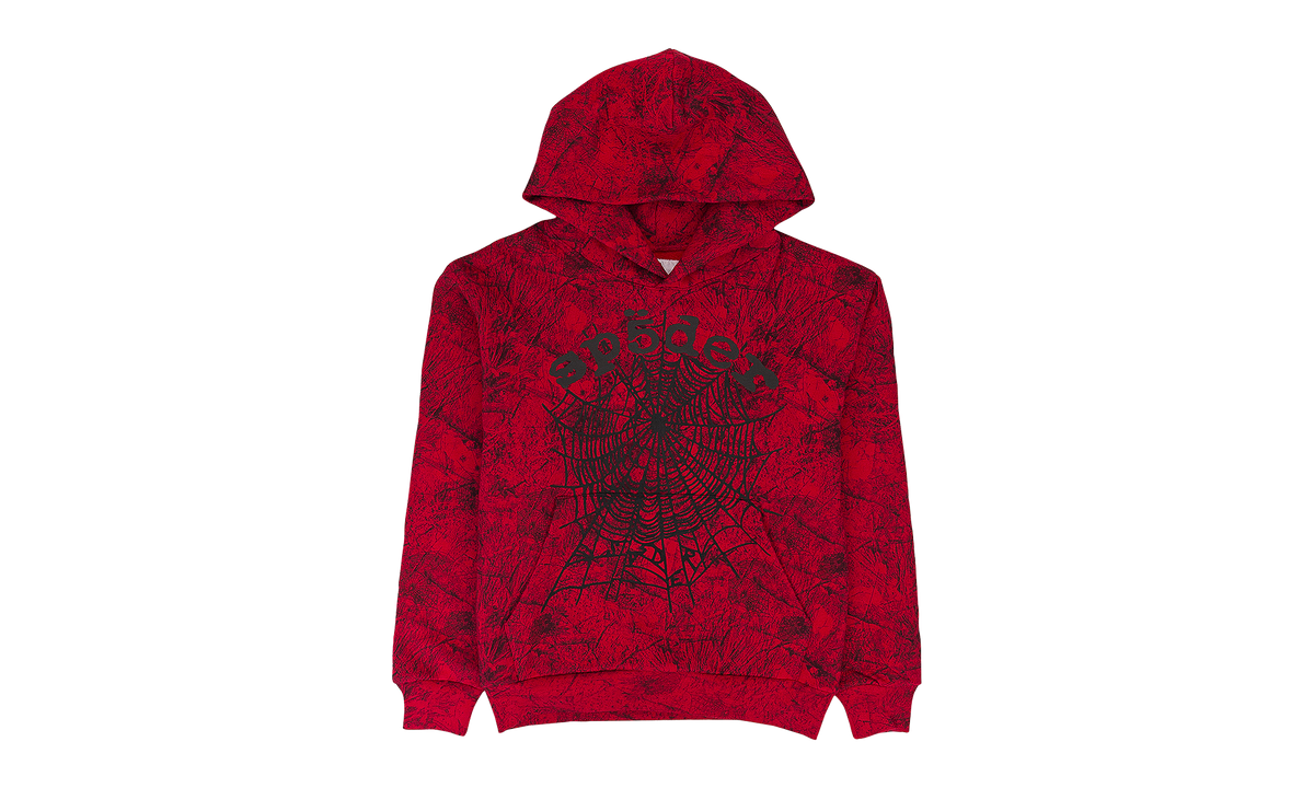 OG Tree Camo Hoodie "Red" SP5der97