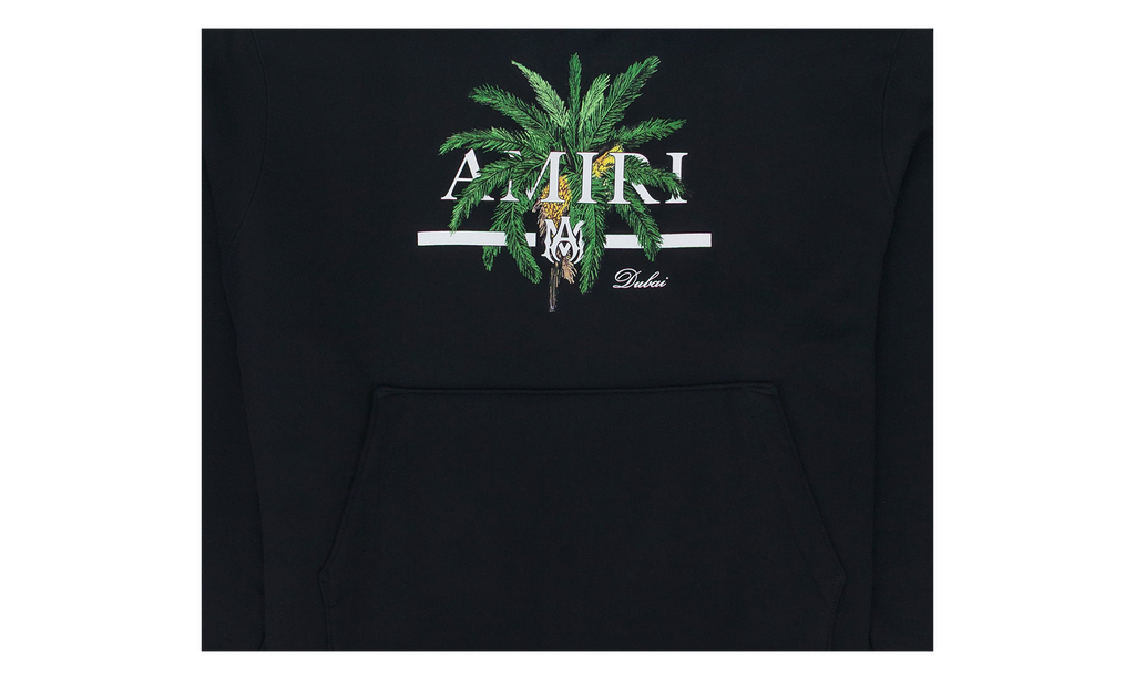 Palm Tree Hoodie "Black" EXMJH526_001