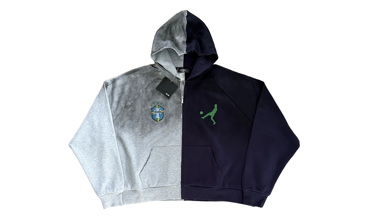 Arnold Palmer Zip-Up Hoodie "Grey / Navy" HMDD022