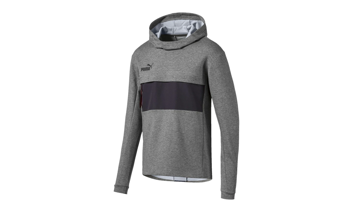 FtblNXT Casuals Hoodie "Grey Dawn / Ebony" 656452 01